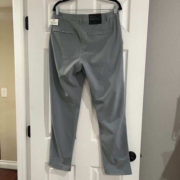 Lululemon ABC Slim Fit Gray Trousers 32L NWT - Picture 4 of 7